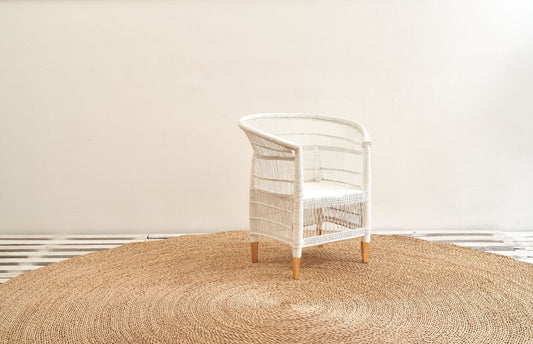Traditional Single Chair White