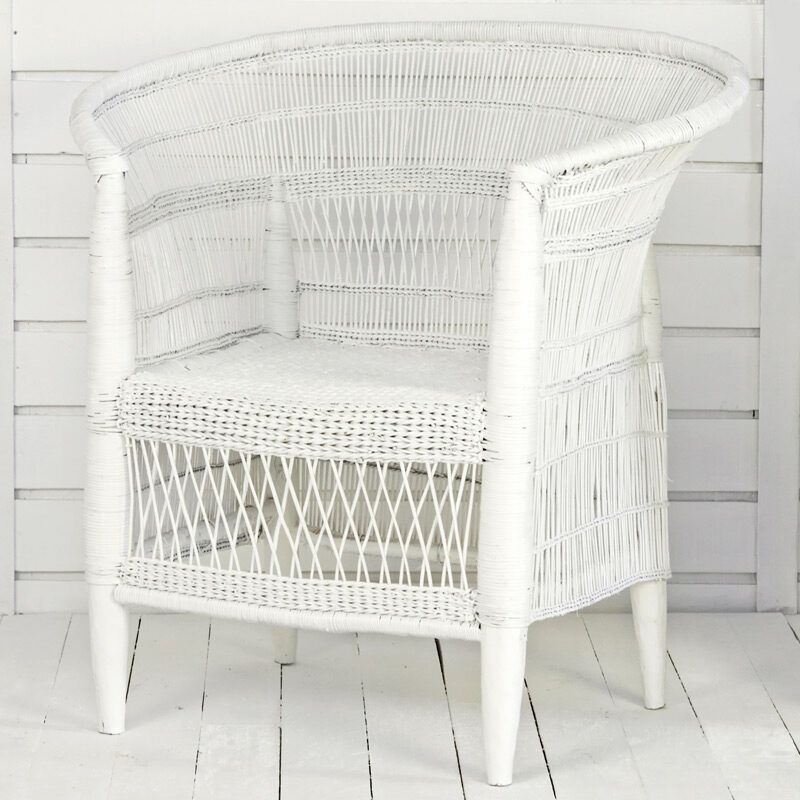Traditional Single Chair White