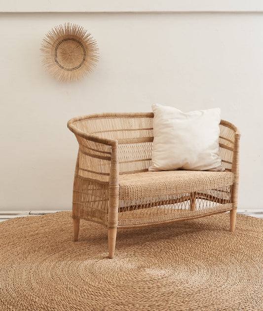 Traditional Cane Double Seater